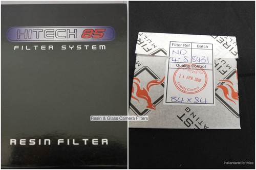 Kamerafilter formatt hitech - kamerafilter.,