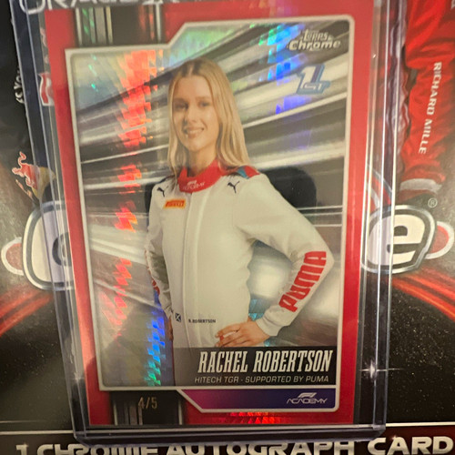 Topps chrome academy rachel - chrome,