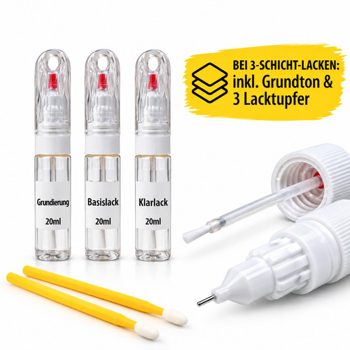 2in1 lackstift komplettset - 2in1, lackstift-komplettset