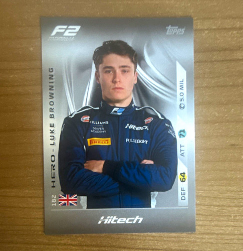 Topps turbo attax 2025 - turbo, formel