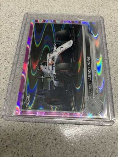 Topps chrome marcus - chrome, f1